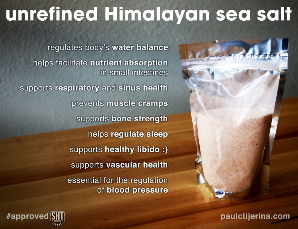 unrefined Himalayan sea salt